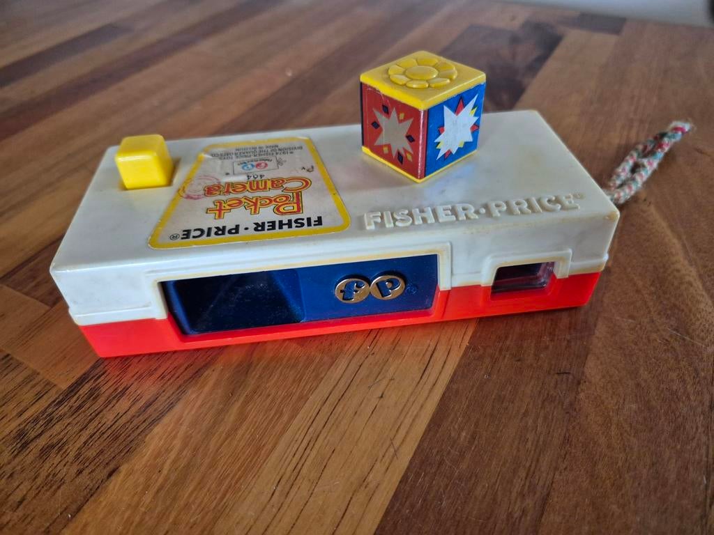 Vintage Fisher-Price Pocket Camera 464 Speelgoed, Ophalen of Verzenden, Gebruikt, Overige typen