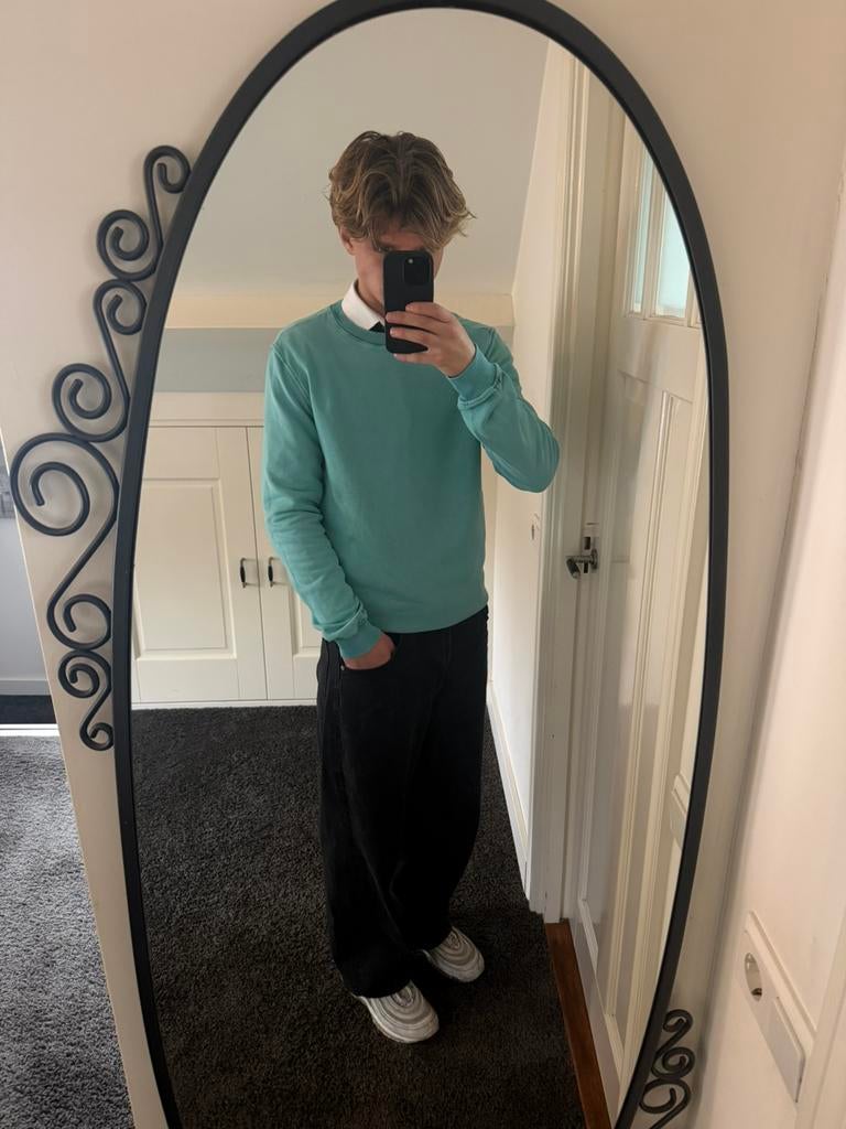 Blue sweater, Ophalen of Verzenden, Zo goed als nieuw, Maat 46 (S) of kleiner, Blauw