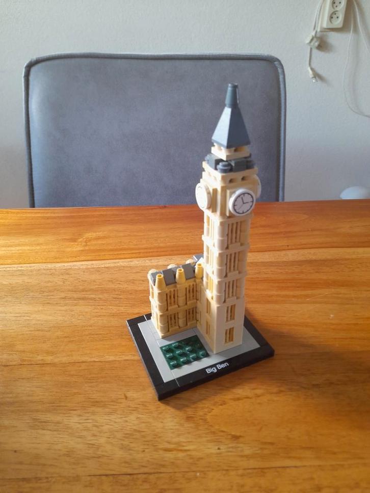 LEGO Architecture Big Ben 21013, Kinderen en Baby's, Speelgoed | Duplo en Lego, Zo goed als nieuw, Lego, Complete set, Ophalen of Verzenden