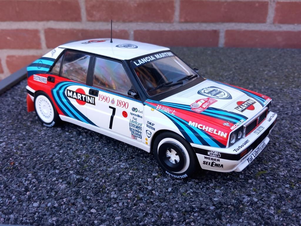 Lancia Delta HF Integrale

Rally Monte Carlo 1990

#7, Hobby en Vrije tijd, Modelauto's | 1:18, Ophalen of Verzenden, Nieuw, Auto