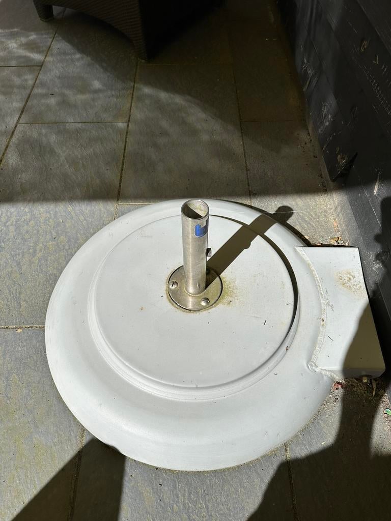 Tuuci parasol voet, Ophalen of Verzenden, Zo goed als nieuw, Minder dan 1 meter, Parasolvoet