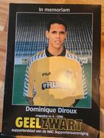 NAC Supportersblad GEELZWART - nr. 4 - 1998 Dominique Diroux, Ophalen of Verzenden, Zo goed als nieuw, Sport en Vrije tijd