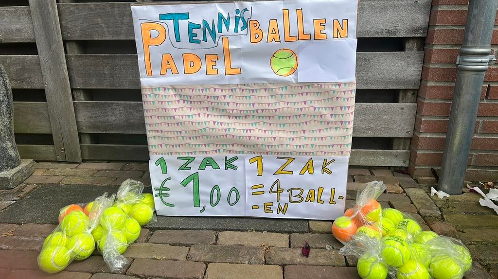 Tennis/padel ballen, Sport en Fitness, Tennis, Overige merken, Ballen, L00, Ophalen of Verzenden