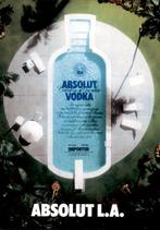 promotiekaart, Absolut Vodka, Verzenden, 1980 tot heden, Ongelopen, Overige thema's