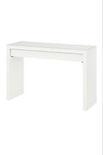 IKEA Malm Toilettafel - Wit met Glasplaat, Overige materialen, 100 tot 150 cm, Ophalen of Verzenden, Zo goed als nieuw