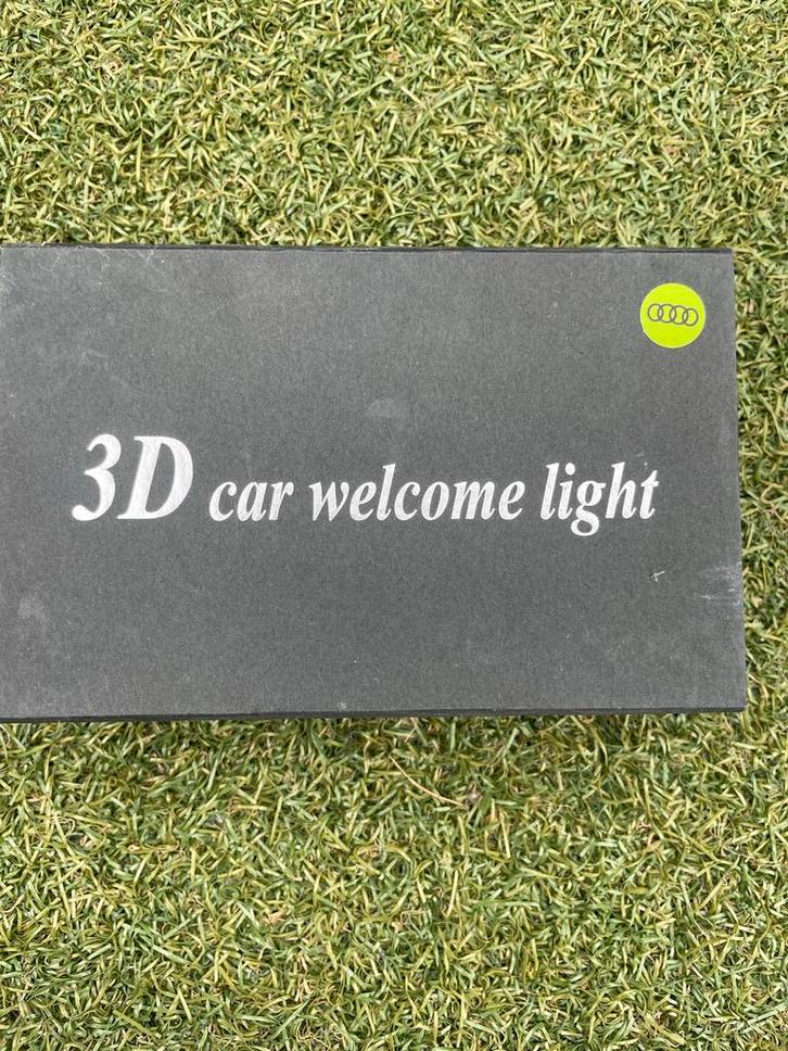 3D LED Welkomstlicht voor Audi - Deurprojector Logo, Auto-onderdelen, Verlichting, Nieuw, Ophalen of Verzenden