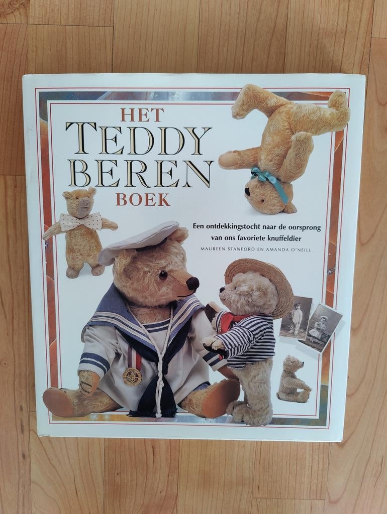 Teddy beren boek, Verzamelen, Ophalen of Verzenden, Zo goed als nieuw, Stoffen beer, Overige merken