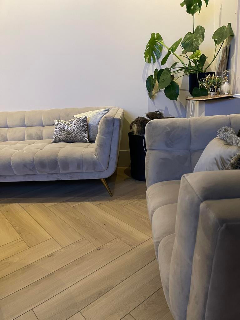 Richmond Huxley bank, Ophalen, Gebruikt, Driepersoons, 75 tot 100 cm