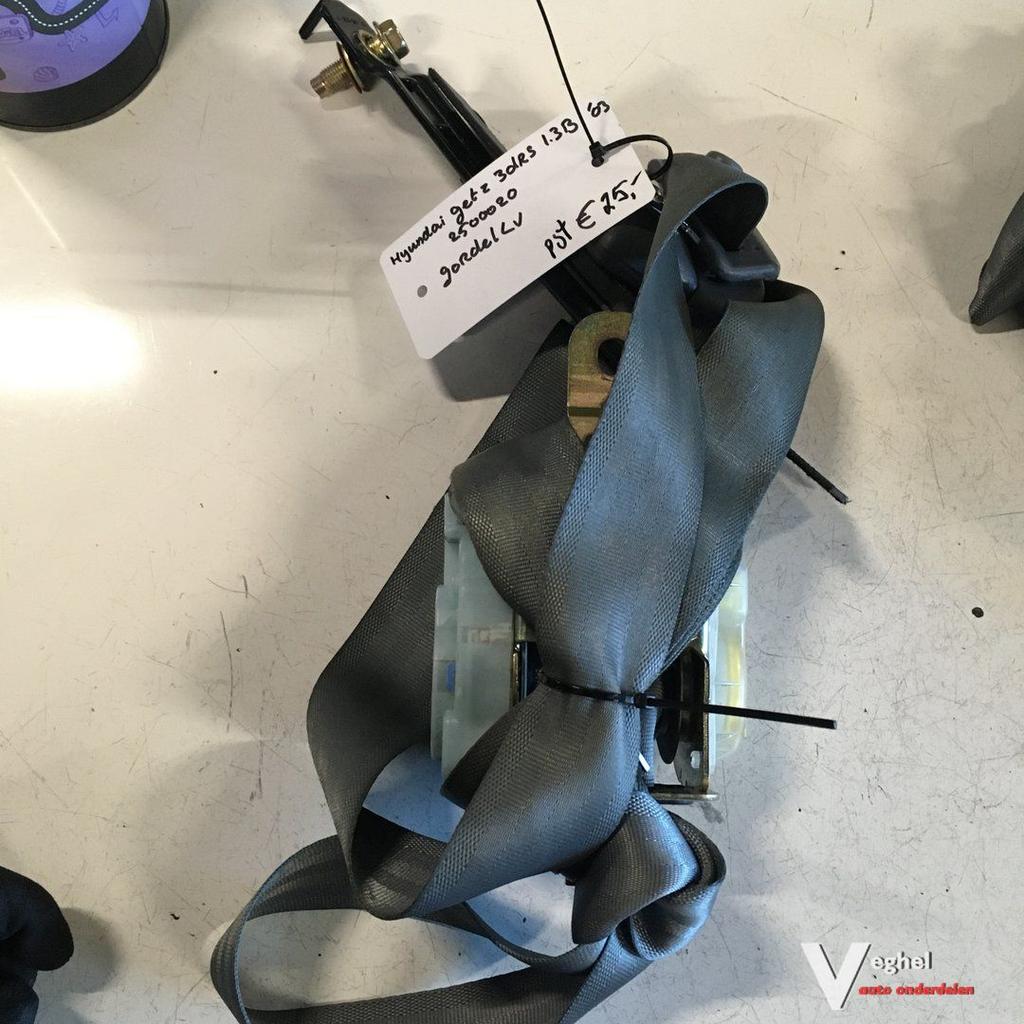 Hyundai Getz 1.3 B 3 drs 2003 Wagennr 2500020  Gordel Midden, Auto-onderdelen, Interieur en Bekleding, Gebruikt, -, -, Ophalen of Verzenden