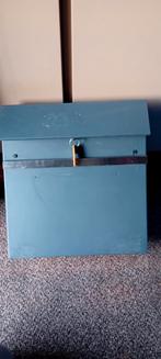 Grijze brievenbus met sleutels, Ophalen of Verzenden