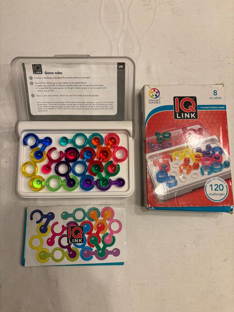 Iq link puzzel van smart games spel voor 1 speler!, Kinderen en Baby's, Speelgoed | Educatief en Creatief, Ophalen of Verzenden