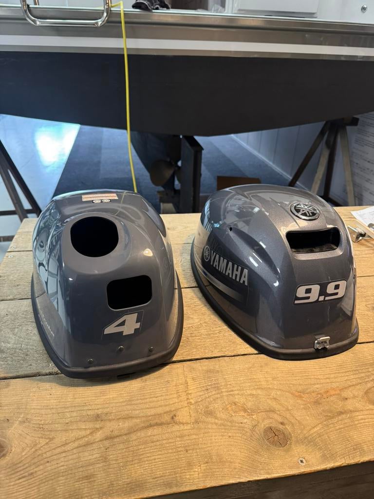 Kap Yamaha 4 5 en 6 pk  en een 9.9 buitenboordmotor, Ophalen, Gebruikt, Motor en Techniek, Motorboot