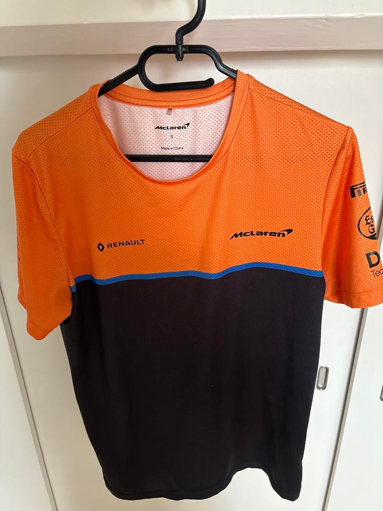 Origineel McLaren F1 Team Shirt 2020 S, Ophalen of Verzenden, Zo goed als nieuw, Maat 46 (S) of kleiner, Oranje