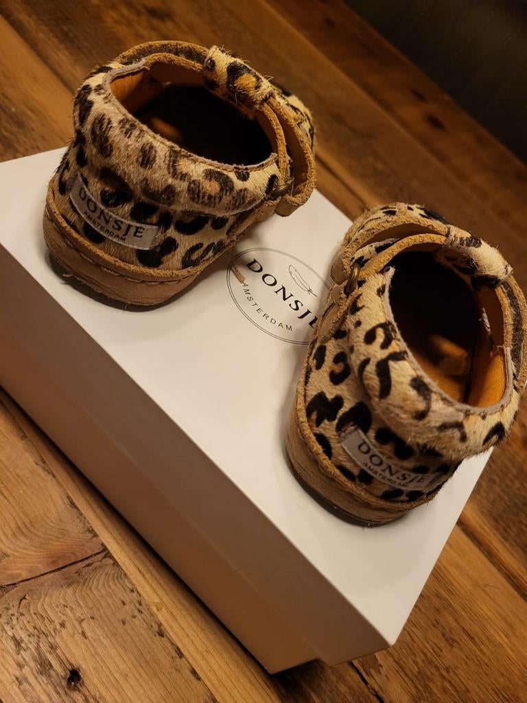 DONSJE Amsterdam Panter schoentjes maat 24, Kinderen en Baby's, Schoentjes, Meisje, Donsje Amsterdam, Ophalen of Verzenden