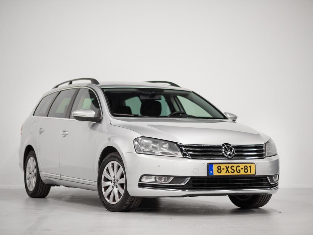 Volkswagen Passat Variant 1.4 TSI Highline BlueMotion Cruise, Auto's, Volkswagen, Euro 5, Gebruikt, Zwart, 122 pk