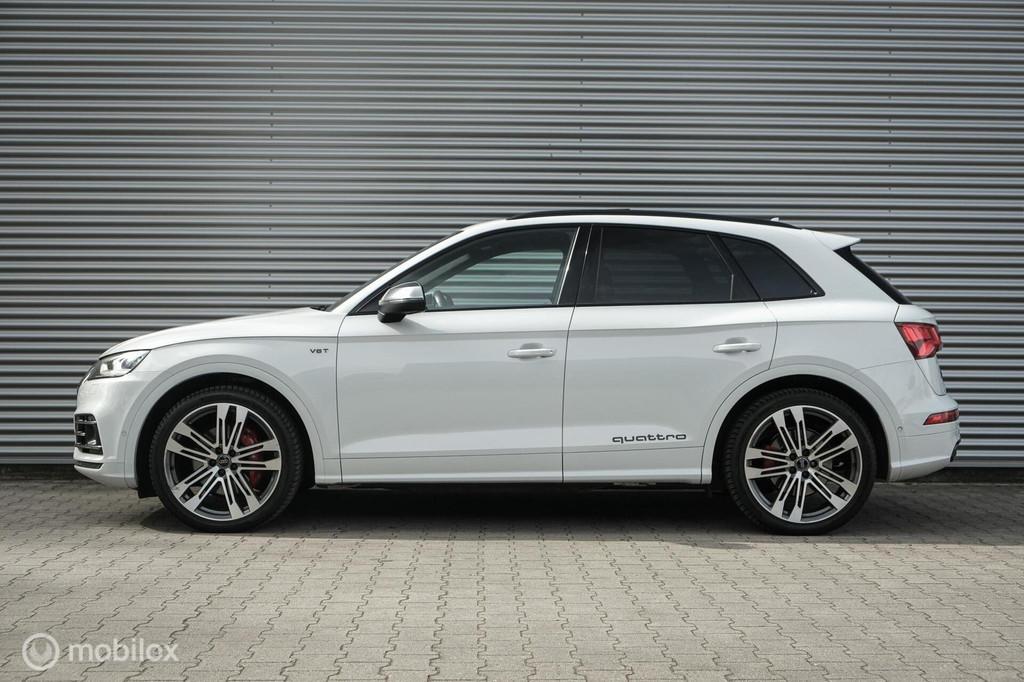 Audi SQ5 3.0 TFSI SQ5 quattro Pro Line Plus | Pano | Sfeer |, Automaat, Gebruikt, 2995 cc, Wit