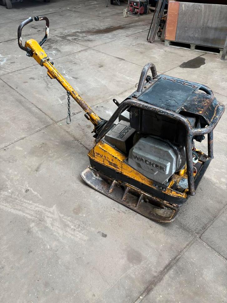 Wacker DPU 6055 trilplaat, Tuin en Terras, Hand-tuingereedschap, Gebruikt, Ophalen
