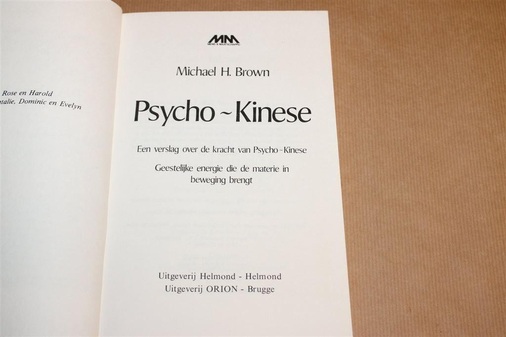 Psycho-Kinese — Geestelijke Kracht & Experimenten, Ophalen of Verzenden, Gelezen, Overige onderwerpen, Achtergrond en Informatie