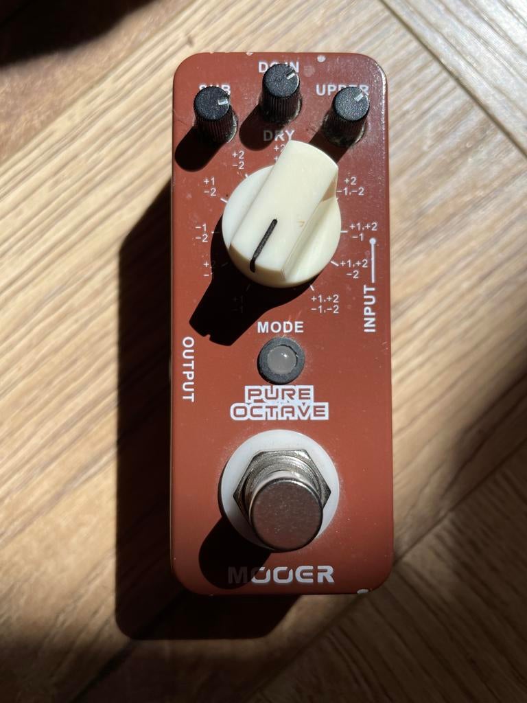 Mooer Pure Octave Micro Series Compact Pedaal, Muziek en Instrumenten, Effecten, Ophalen of Verzenden, Zo goed als nieuw, Overige typen