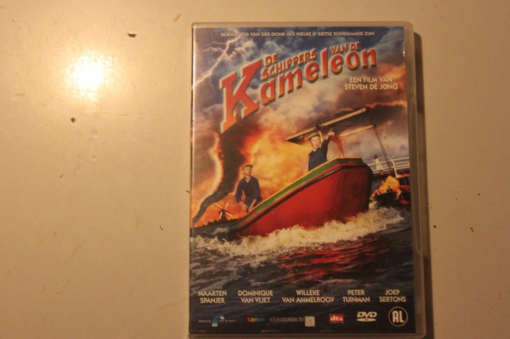 802d - dvd - de schippers van de kameleon, Alle leeftijden, Ophalen of Verzenden, Gebruikt, Komedie