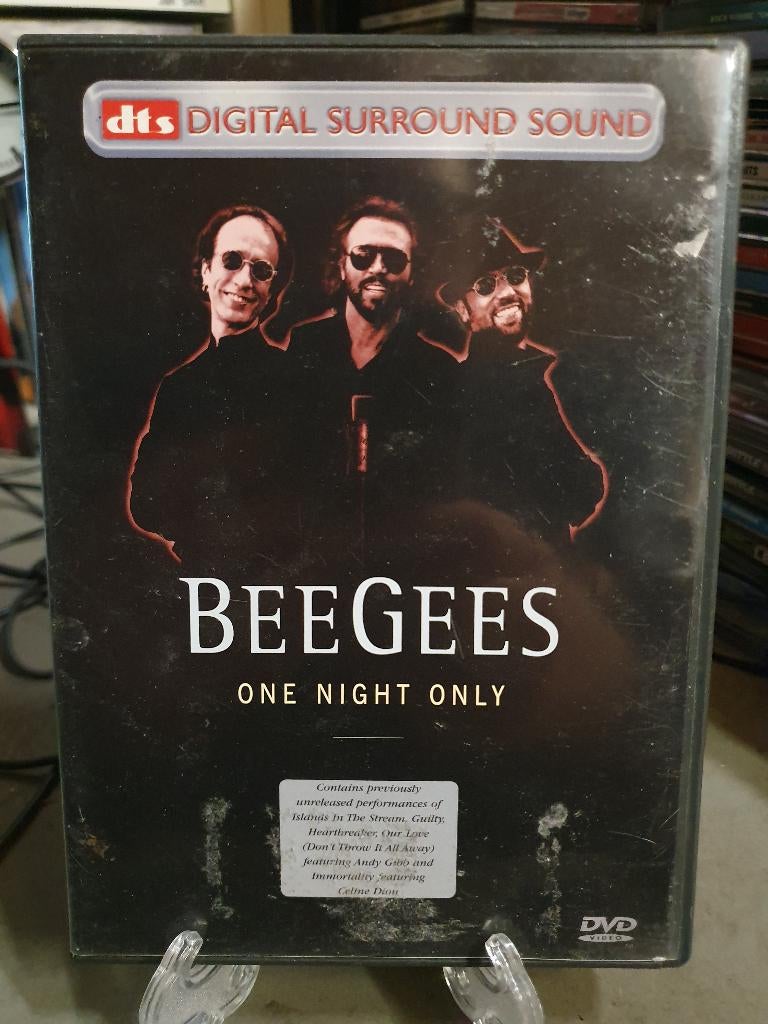 Bee Gees - One Night (DVD), Alle leeftijden, Ophalen, Zo goed als nieuw