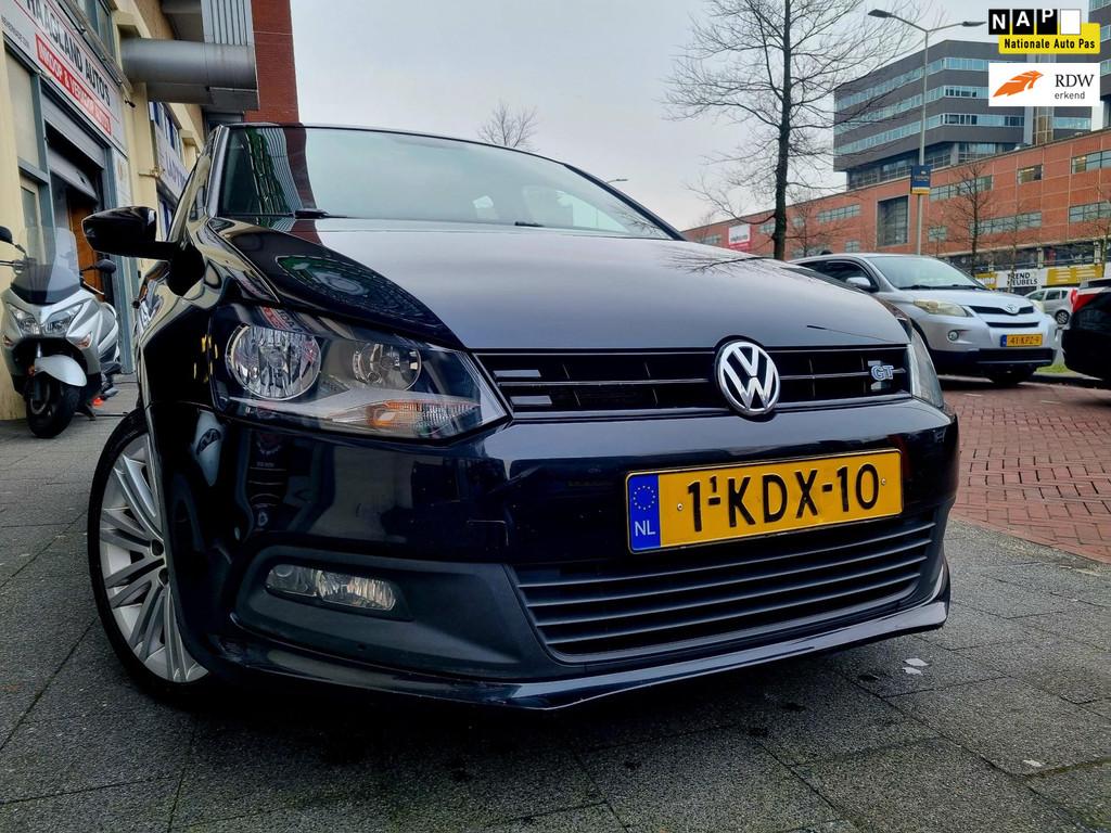 Volkswagen Polo 1.4 TSI BlueGT 5drs Navi nw Apk, Auto's, Volkswagen, Voorwielaandrijving, Euro 5, 4 cilinders, Origineel Nederlands