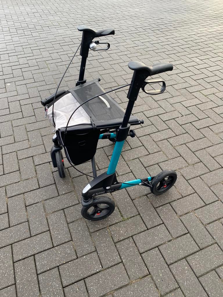 Topro Troja 2G lichtgewicht rollator, Diversen, Rollators, Zo goed als nieuw, Lichtgewicht, Opvouwbaar, Ophalen