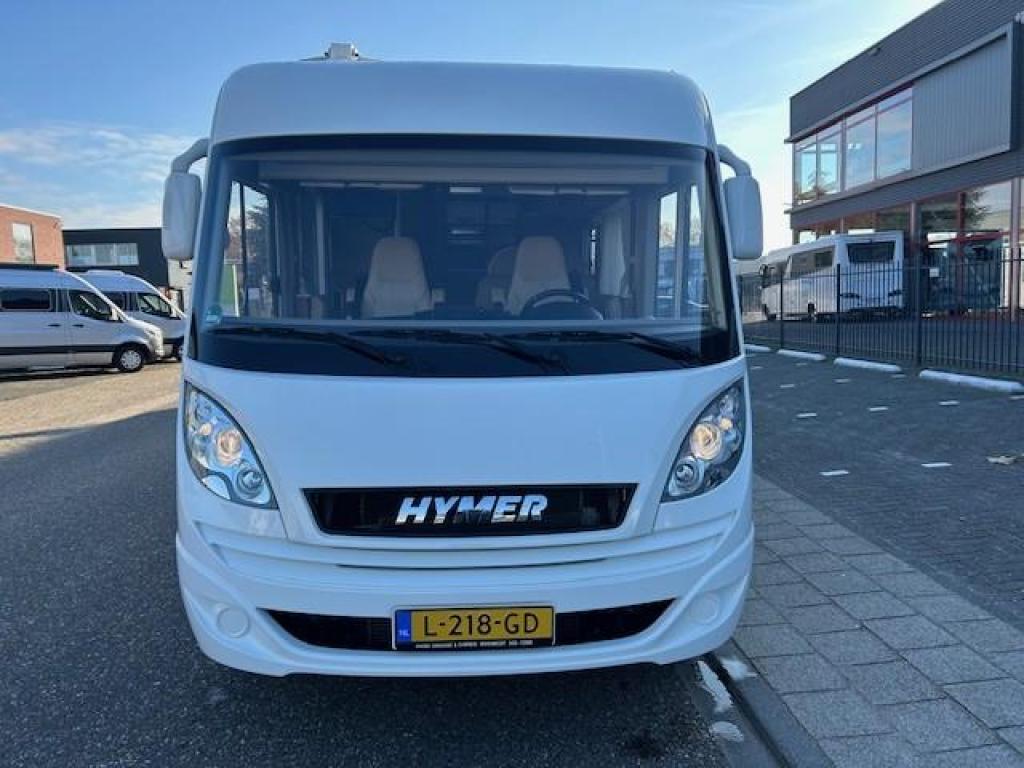 Hymer B 588 Premium Line 150 PK, Caravans en Kamperen, Campers, Chemisch toilet, Standaard zit, Ringverwarming, Fiat