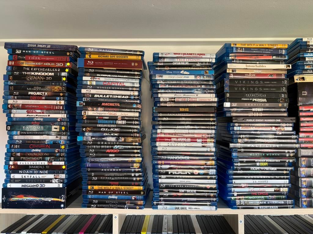 Verzameling / stapel / collectie blu-ray films. Ongeveer 150, Cd's en Dvd's, Blu-ray, Ophalen of Verzenden, Zo goed als nieuw