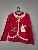 H&M Kersttrui Rood met Konijn en Snoepstok, Ophalen of Verzenden, Gebruikt, H&M, Jongen of Meisje