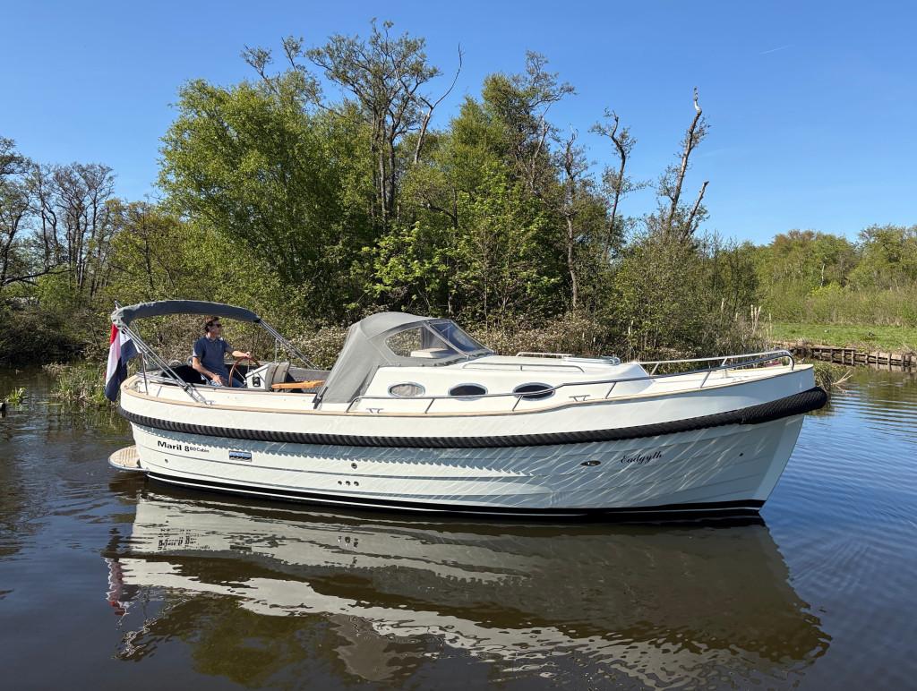 Maril 880 Cabin - Yanmar 110pk (bj 2018), Gebruikt, Polyester, Overige brandstoffen, 6 meter of meer