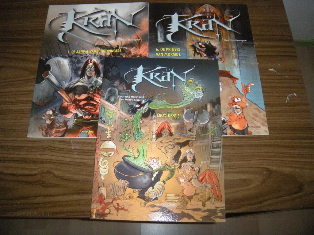 Kran 3 delen SC, Boeken, Meerdere stripboeken, Ophalen of Verzenden, Zo goed als nieuw