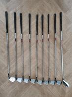 Taylormade burner 2.0 4- t/m S + hybride 3 linkshandig, Ophalen of Verzenden, Gebruikt, Club, Overige merken