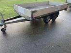 10 x Plateauwagen aanhanger aanhangwagen tandemasser, Gebruikt