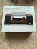 Lenco LS-100WD Platenspeler met Bluetooth en Boxen, Verzenden, Zo goed als nieuw, Platenspeler, Overige merken