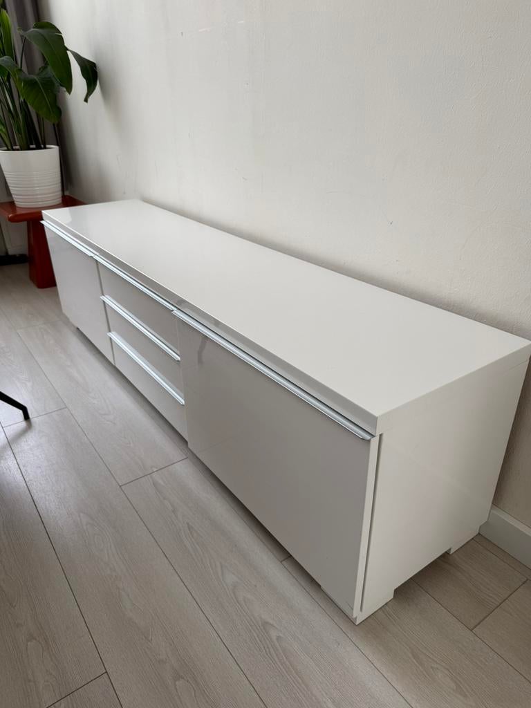 Tv meubel, Huis en Inrichting, Kasten | Televisiemeubels, Ophalen, Gebruikt, 150 tot 200 cm, Minder dan 100 cm