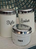 Brabantia voorraadbus set koffie suiker thee, Antiek en Kunst, Ophalen of Verzenden