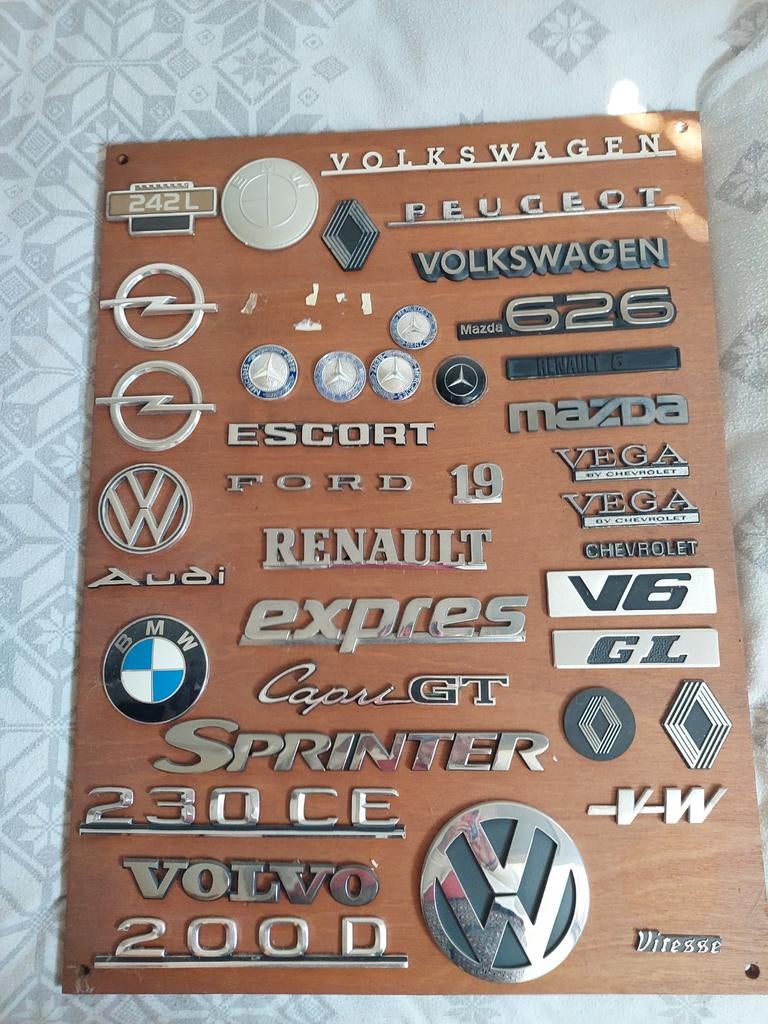 Auto emblemen, Ophalen of Verzenden, Auto's