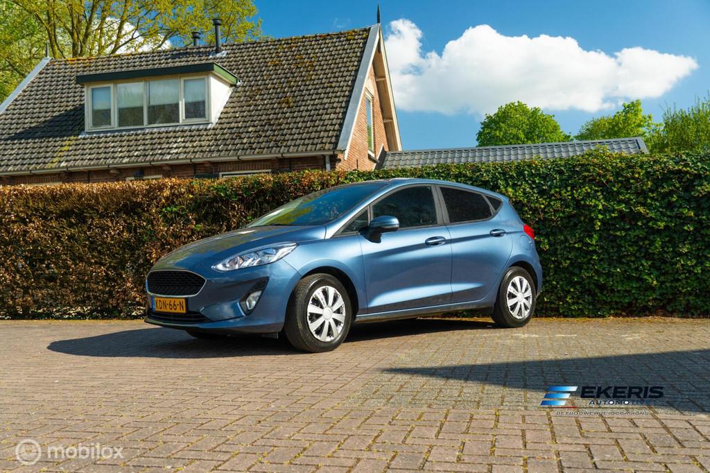 Ford Fiesta 2018 |CarPlay | Cruise | Airco | NW APK |, Auto's, Ford, Voorwielaandrijving, Gebruikt, Euro 6, Blauw