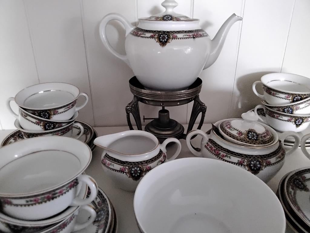 Thee servies, Antiek en Kunst, Ophalen of Verzenden