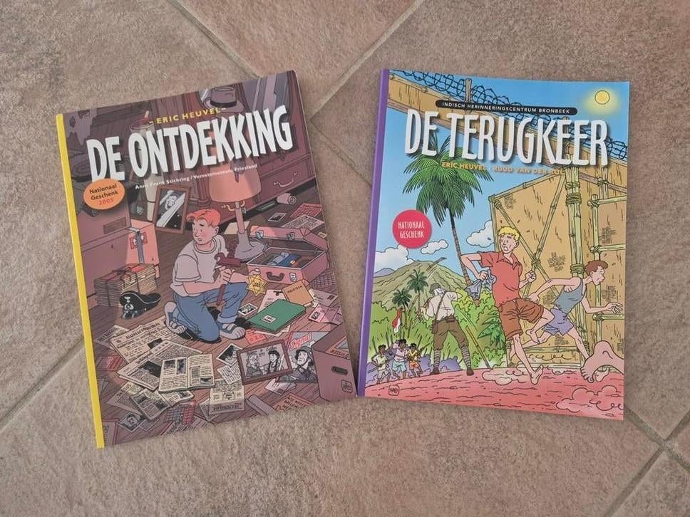 De Terugkeer en De Ontdekking - Graphic Novels, Boeken, Ophalen of Verzenden, 20e eeuw of later, Zo goed als nieuw, Eric Heuvel