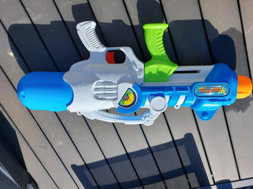 Waterpistool, Ophalen