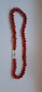Koraal ketting, Ophalen of Verzenden, Zo goed als nieuw, Rood, Steen of Mineraal