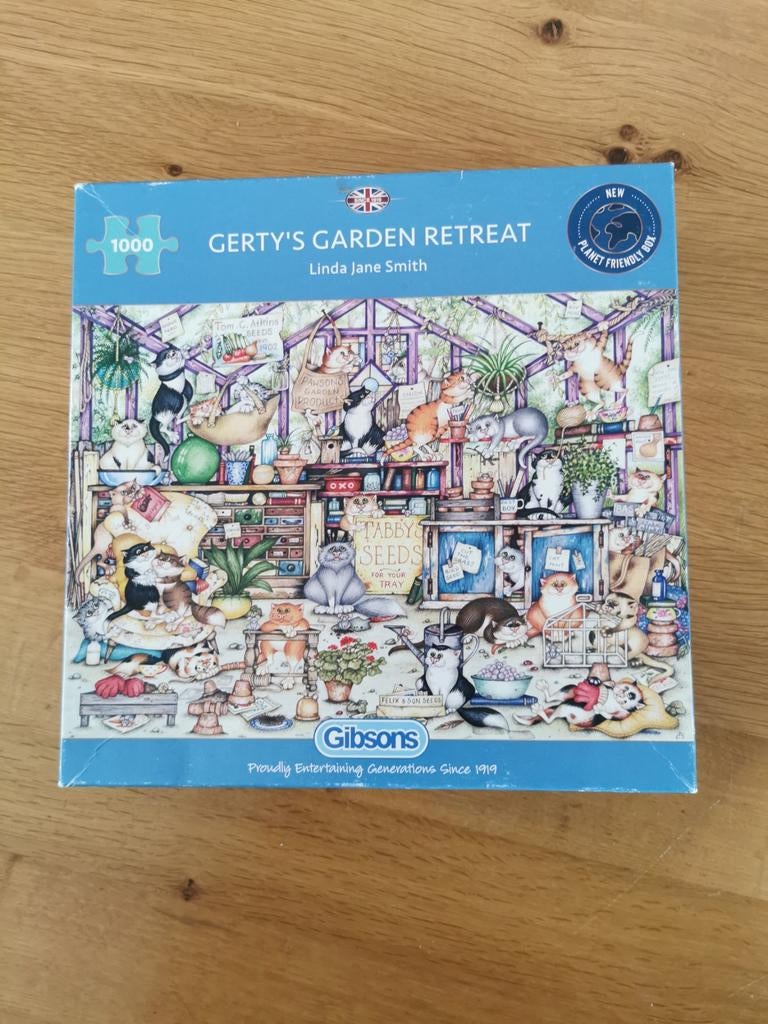 Gibsons puzzel 1000 stukjes, Ophalen of Verzenden, 500 t/m 1500 stukjes, Zo goed als nieuw, Legpuzzel