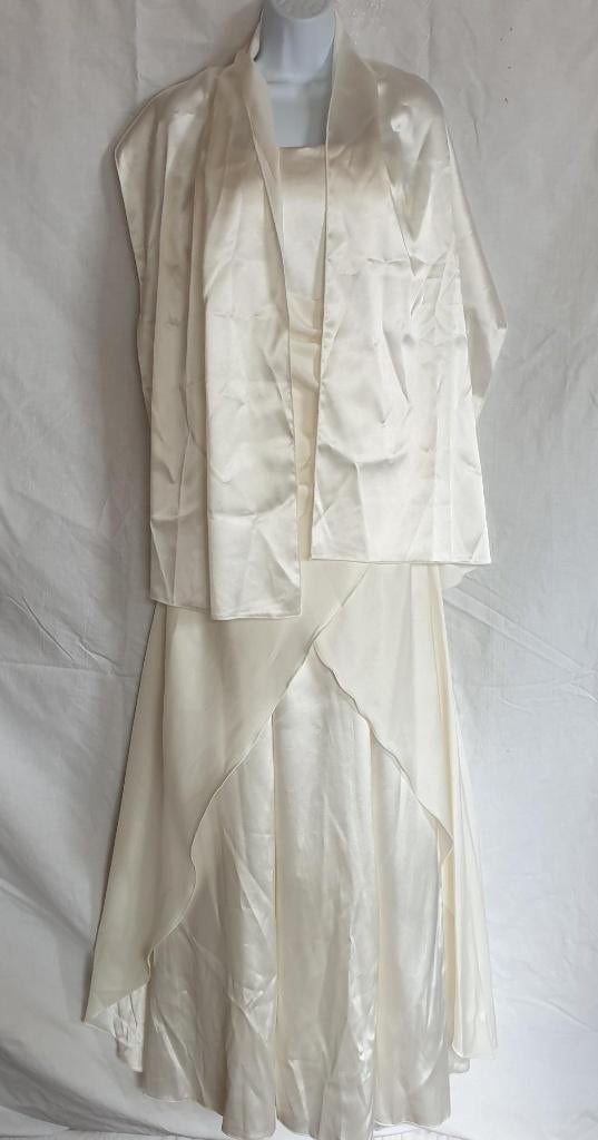 Prachtige cremekleurige trouwjurk. Mt 42. Juju & Christine, Trouwjurk, ., Wit, Ophalen of Verzenden