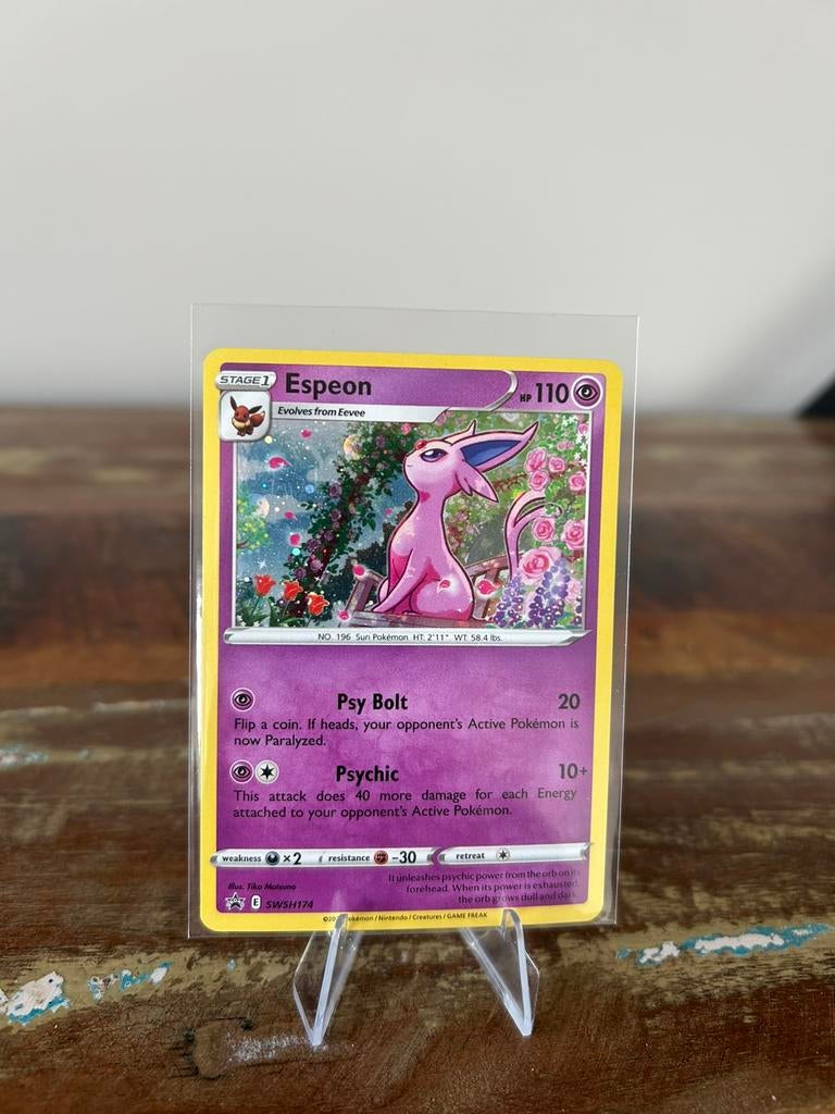 Espeon 174 Promo, Hobby en Vrije tijd, Verzamelkaartspellen | Pokémon, Verzenden, Zo goed als nieuw