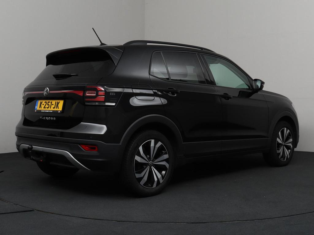 Volkswagen T-Cross 1.0 TSI Life Business | ACC | Navigatie |, Gebruikt, Zwart, Origineel Nederlands, Bedrijf