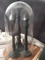 XL glazen hoge stolp ,stoer brocante,landelijk, Antiek en Kunst, Curiosa en Brocante, Ophalen