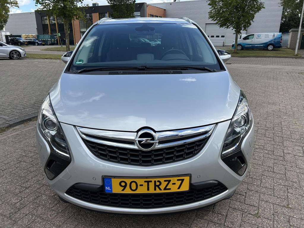 Opel Zafira Tourer 1.4 T Cosmo CRUISE NAVI PDC XENON NAP!, Auto's, Opel, 1513 kg, Euro 5, 4 cilinders, Leder en Stof