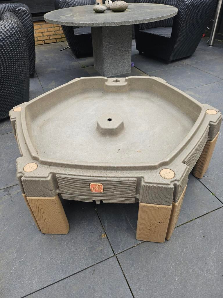 Step2 zandbak/waterbak, Ophalen